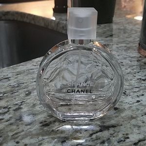 chanel chance partial bottle